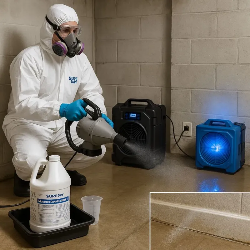 Sanitization and Odor Removal process in Harrogate, TN