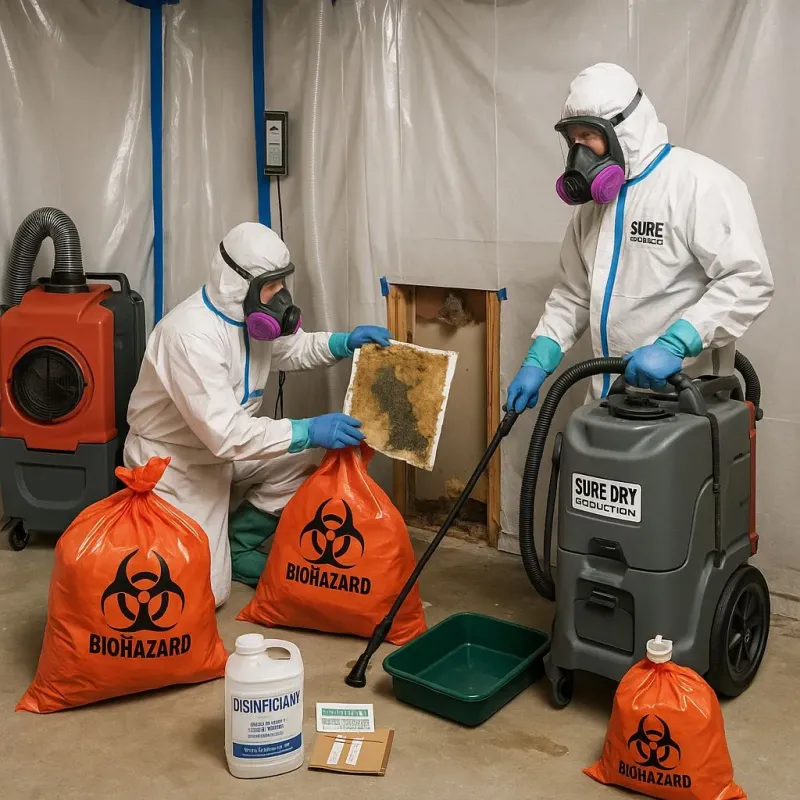 Contaminated Water Handling Protocols process in Harrogate, TN