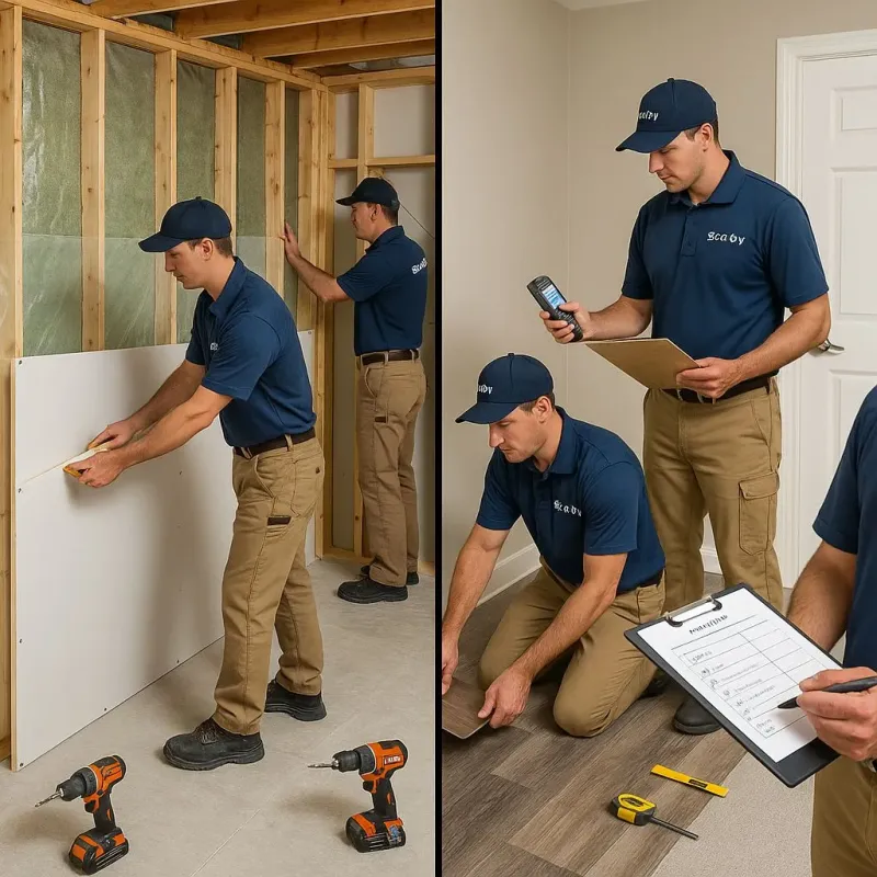 Repairs and Reconstruction process in Harrogate, TN