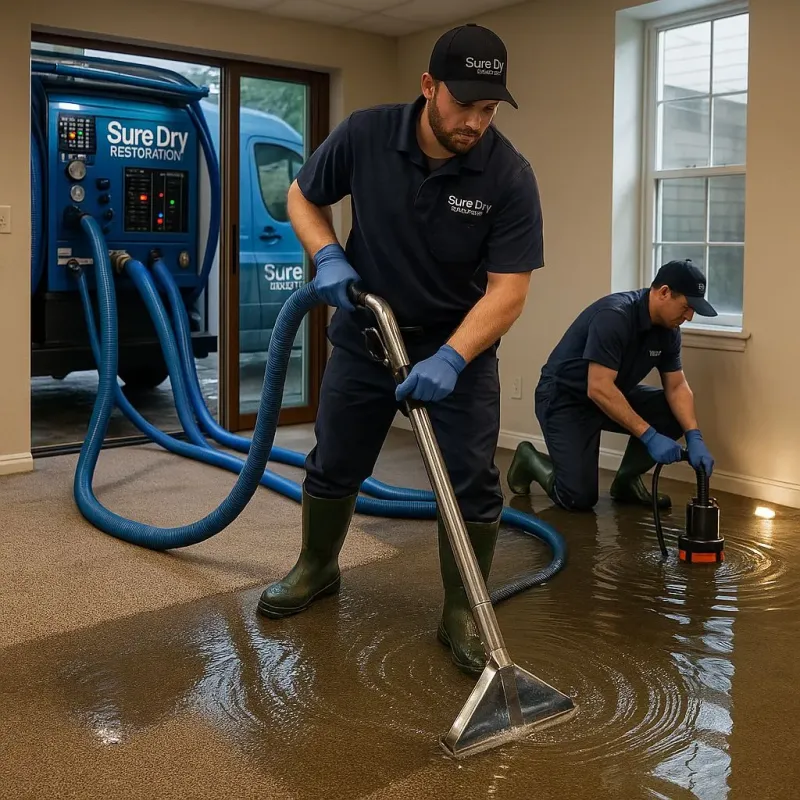 Water Extraction and Removal process in Harrogate, TN